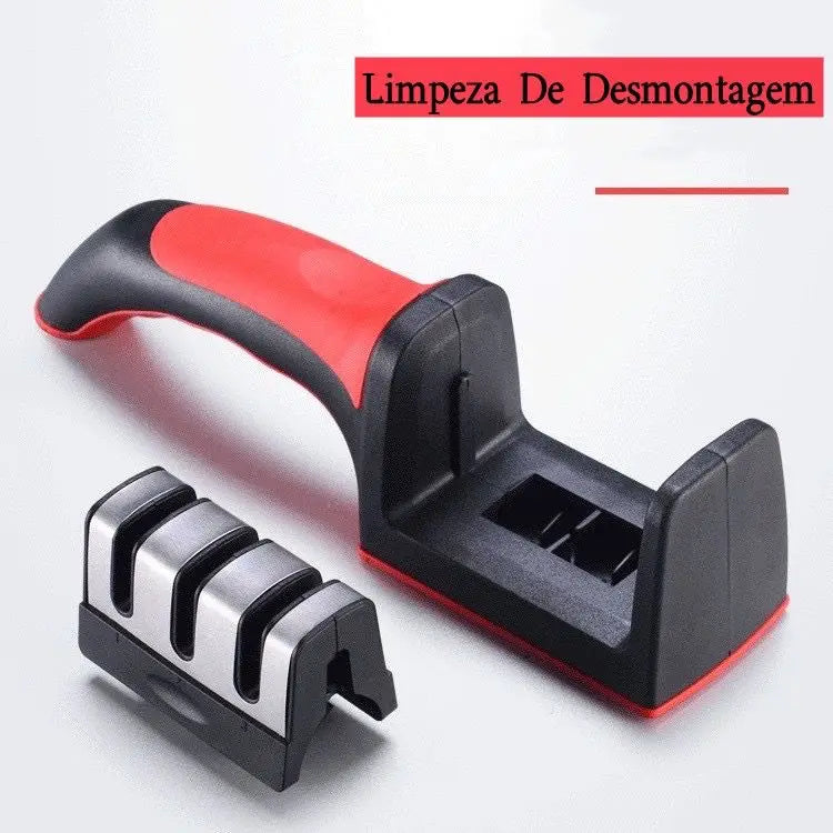 Afiador De Facas Tesouras Garfos Sharpster Sharpster Profissional Cozinha Gourmet Churrasco